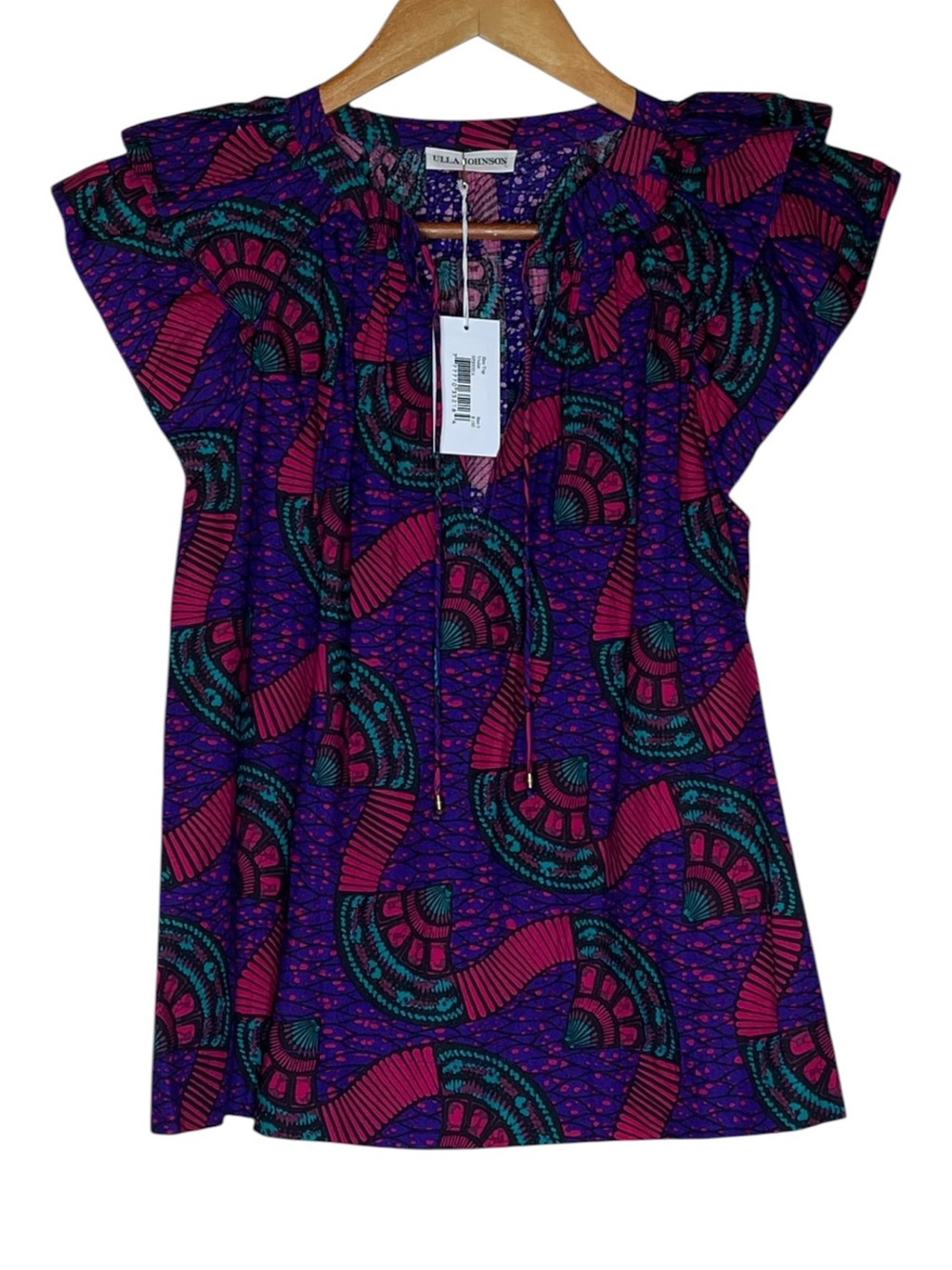 Ulla Johnson NWT Elm Top Size 0 In Violet